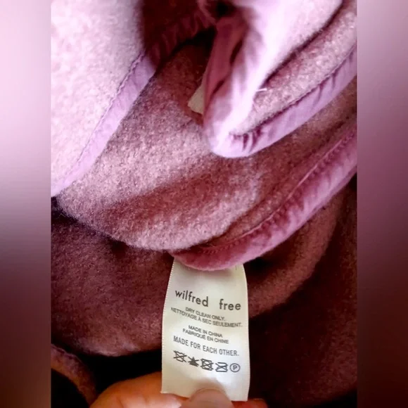 Aritzia Wilfred Free The Ganna Shirt Jacket Women’s Size S - Picture 8 of 9